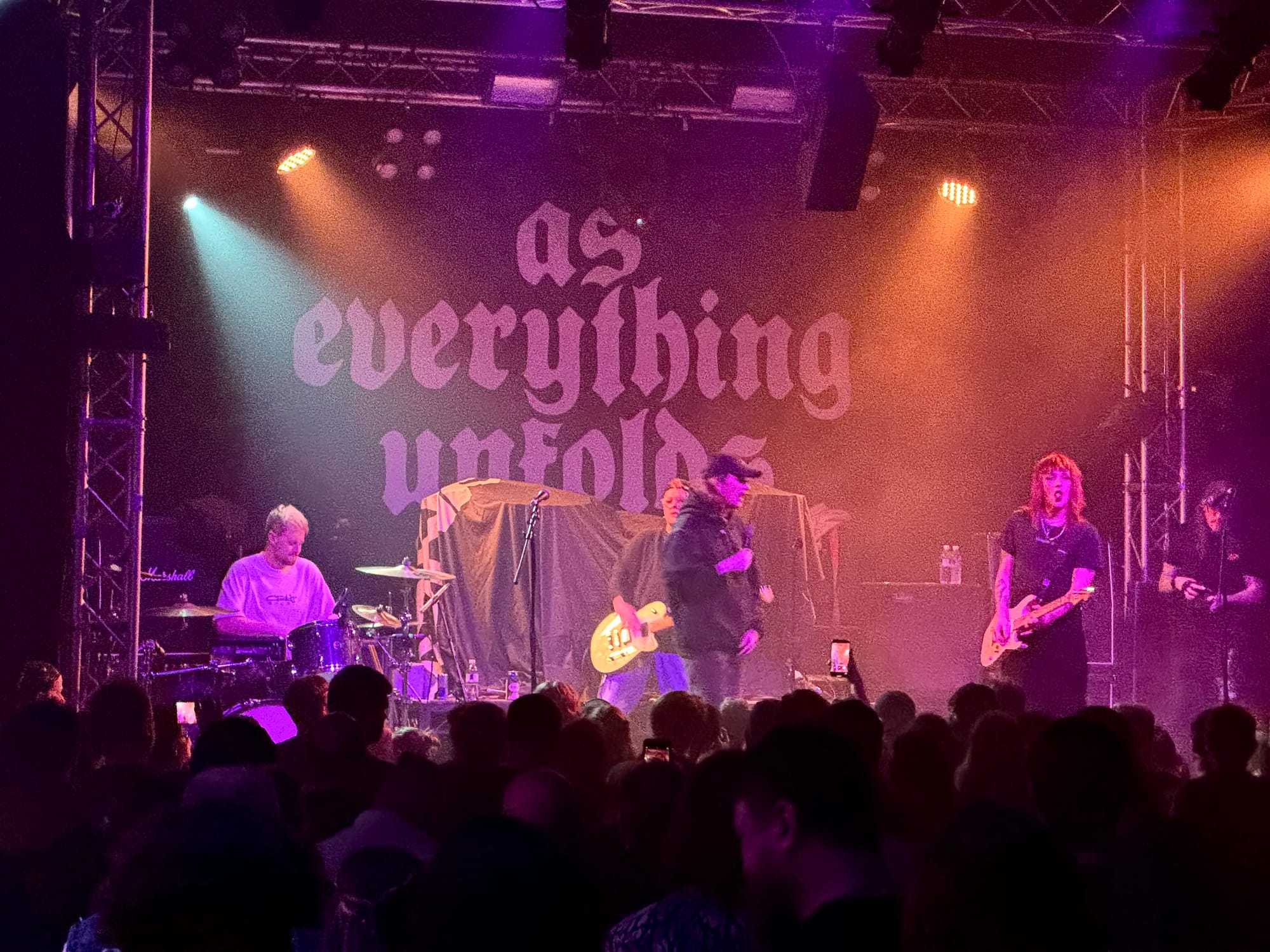 As Everything Unfolds + Happydaze + Eville