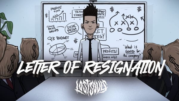Lost Souls - Letter of Resignation